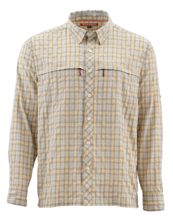 Simms Stone Cold Shirt Sandstone Plaid Simms Stone Cold Shirt Sandstone Plaid